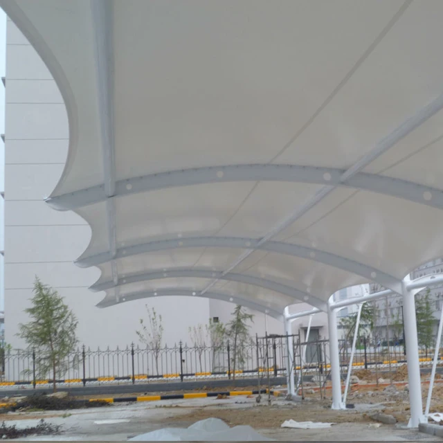 Пленка на растяжение ETFE мембранная конструкция тканевая крыша