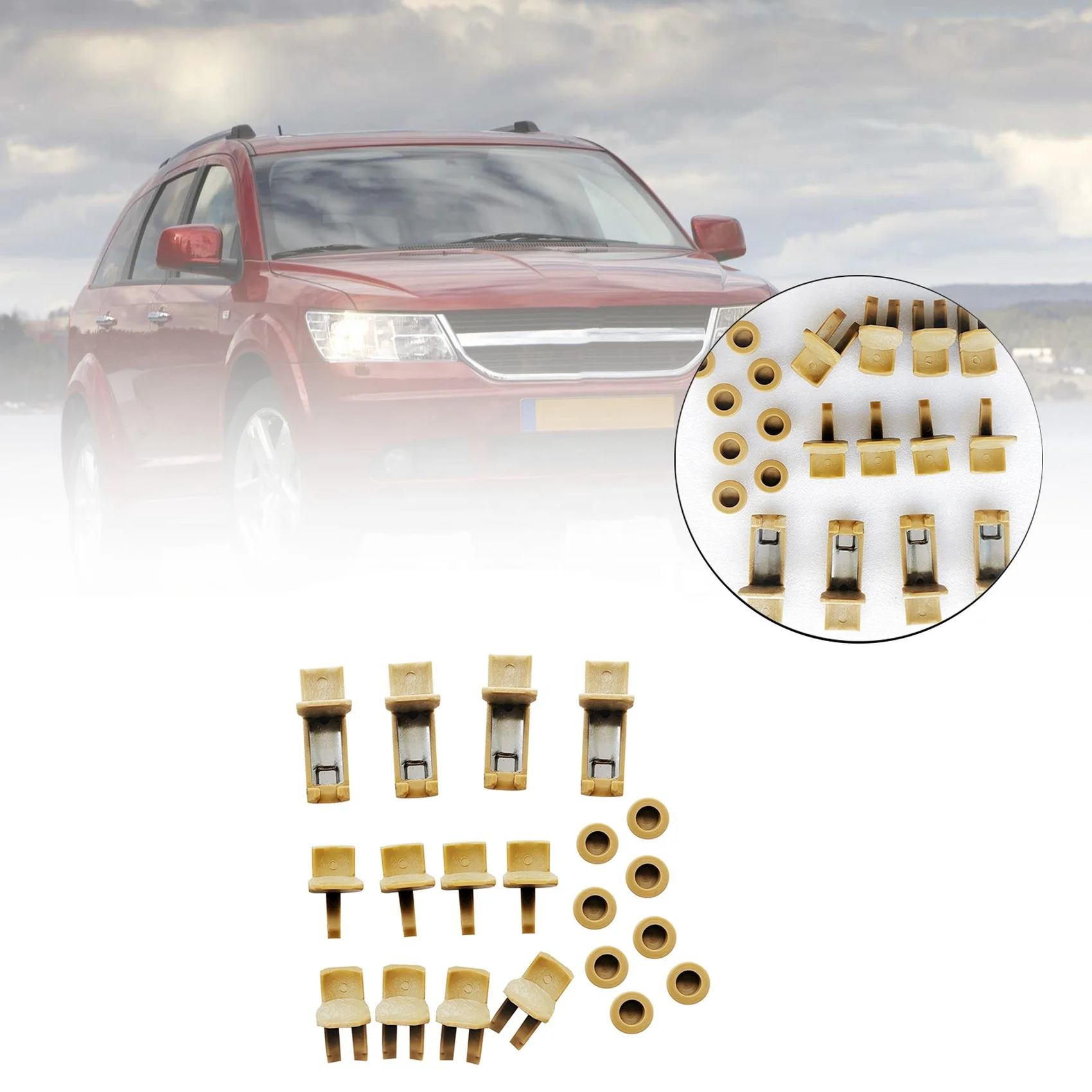 1Set Automatic Gearbox Clip Kit 6DCT450 MPS6 Transmission Clutch Repair Parts Clip Kit for Land Rover Volvo Ford Mondeo