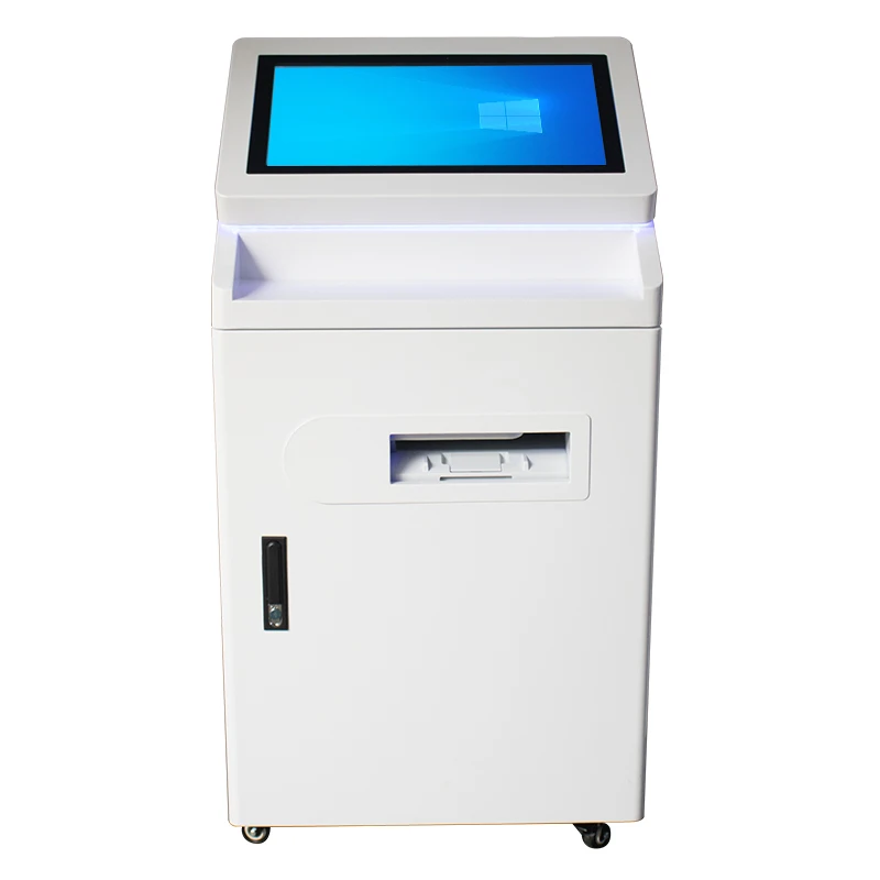 Custom 19 Inch Automatic Cash Coin Card Dispenser Payment Terminal Machine kiosks Self Service Payment Kiosk Atm  Bank Machine