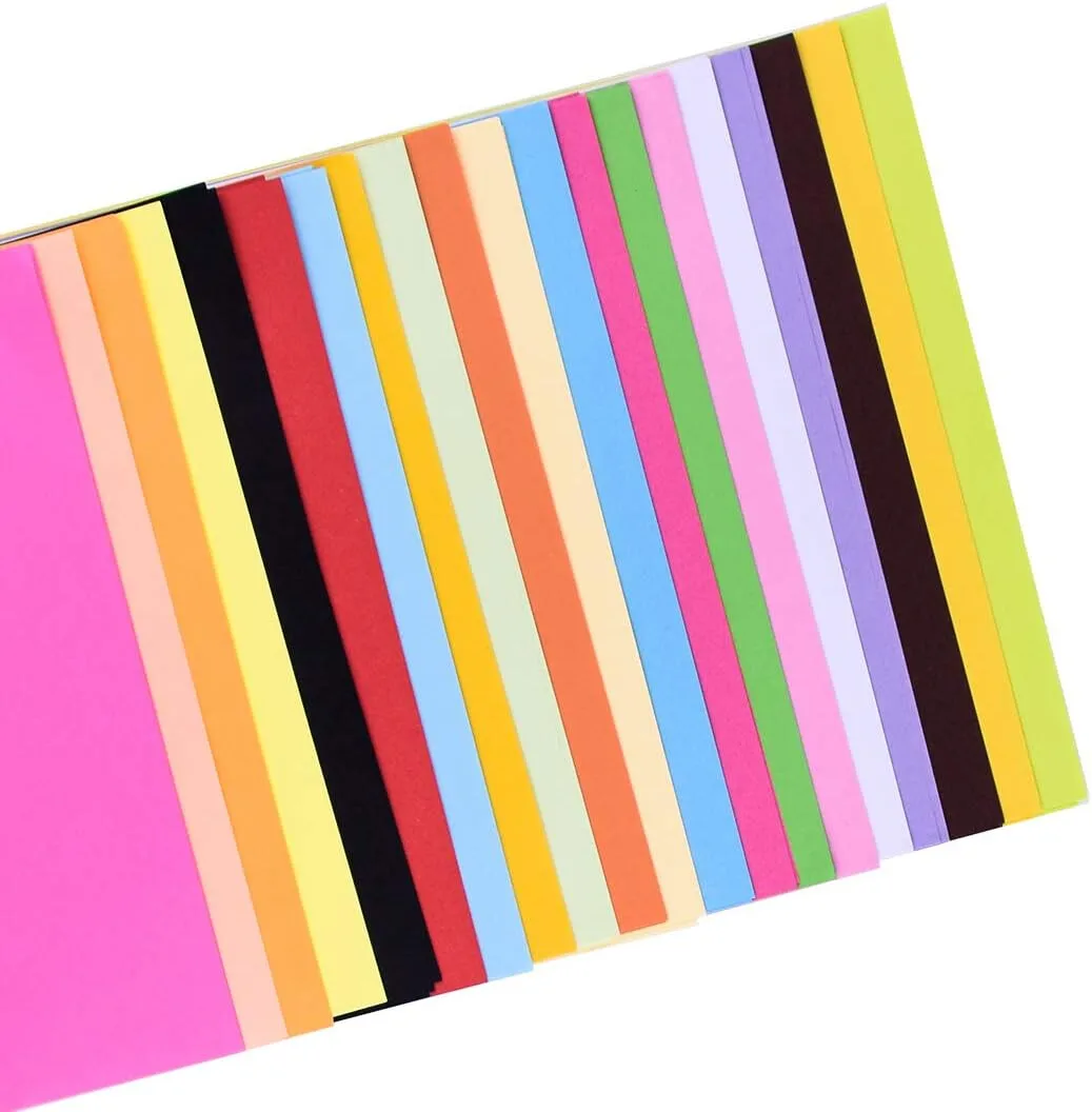China factory Competitive Price Colored Sheets Arts Craft Color Printing Hard Cardboard Paper