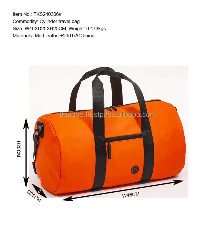 TK Vietnam High Quality Luxury Sports Gym Duffel Backpack solid fashionable Bag Waterproof Portable Travel Tote Shoulder Sack