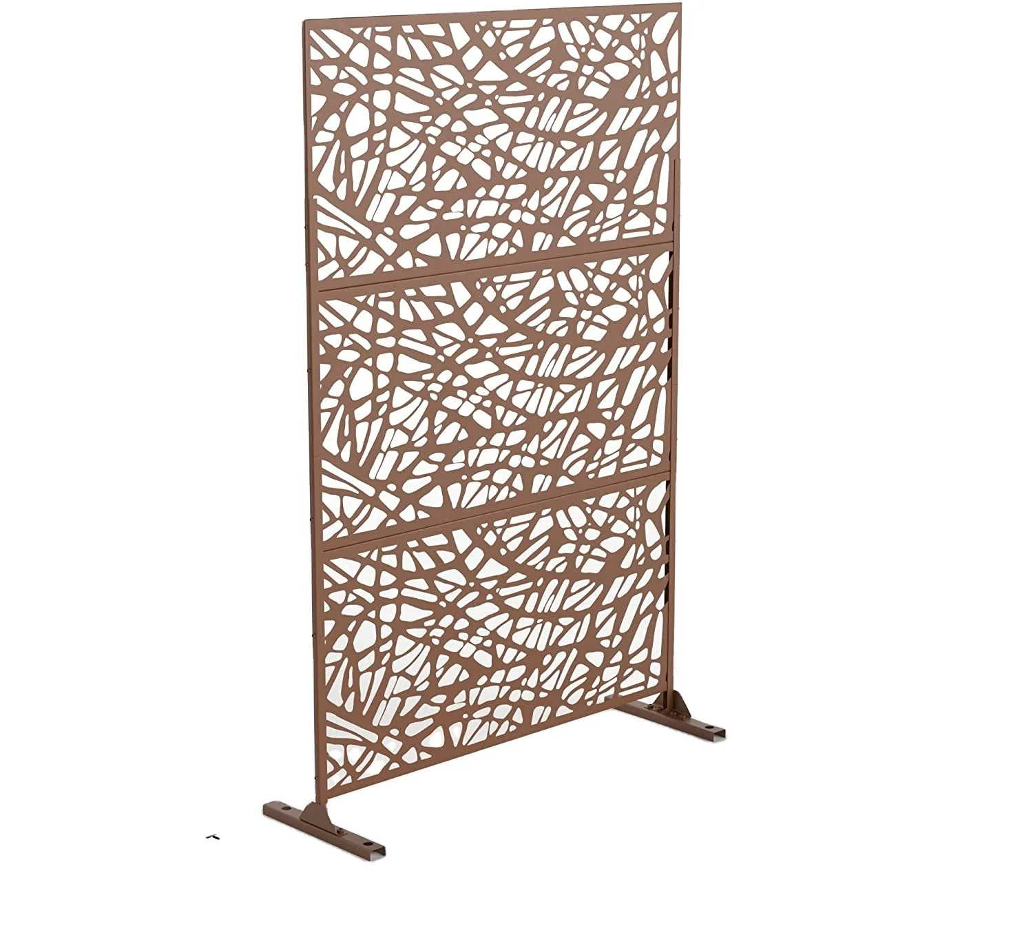 Weather resistant decorative garden fencing living room screen partition and room divider