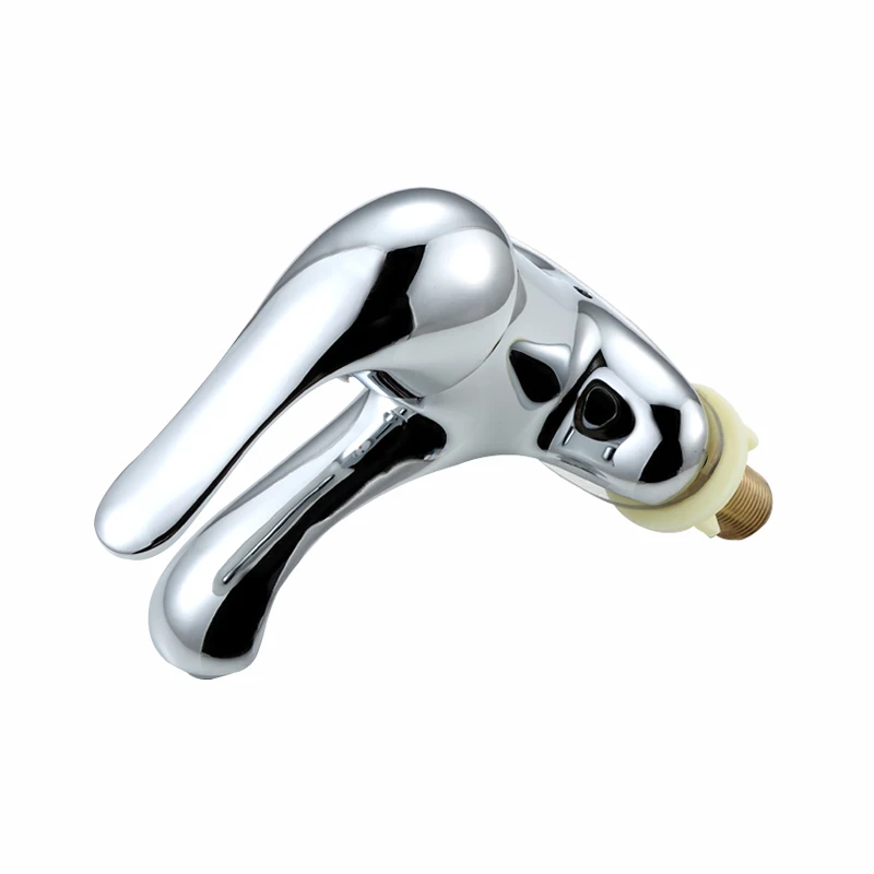 Copper single handle faucet hot cold water kitchen and bathroom wash basin tap