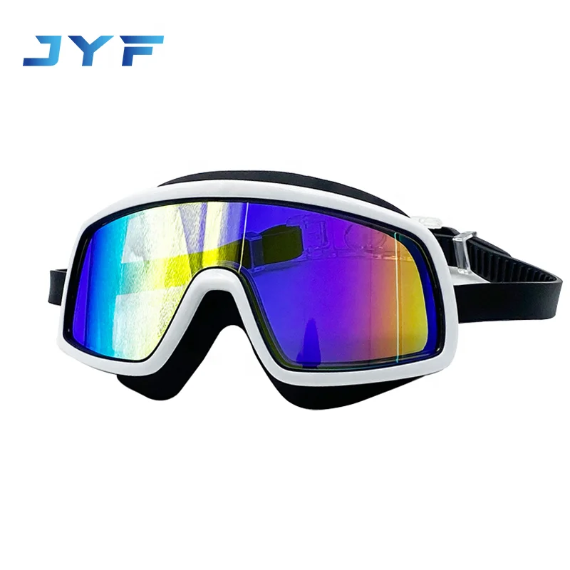 Hot Sale Adult Swimming Goggles Custom Logo with 180 Degree Field of View for Water Sports