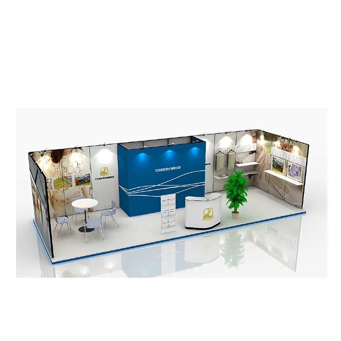Aluminum Reusable Exhibition Booth System Trade Show Stands