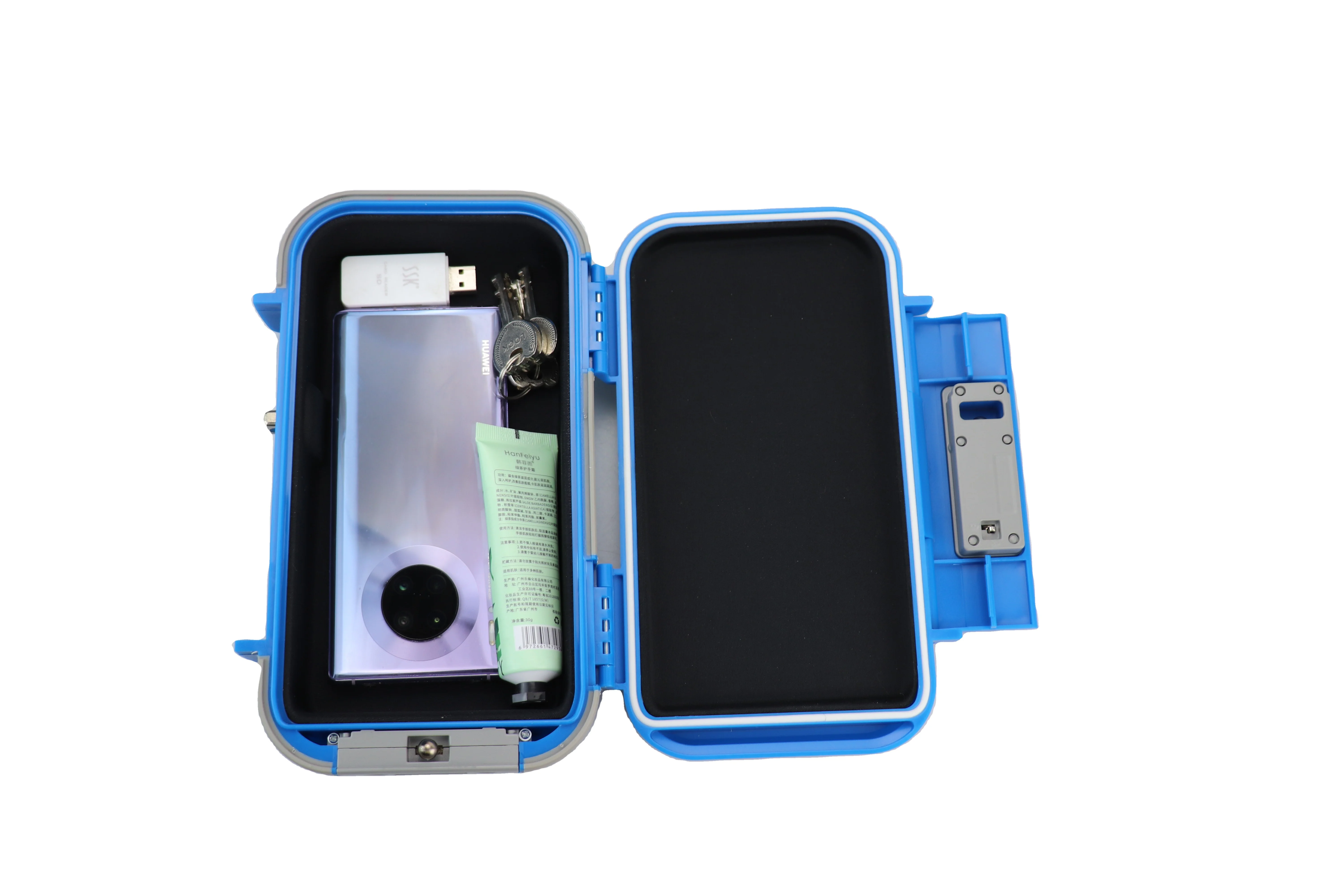 Asack G13 Big Capacity Waterproof Portable Safe Combination Lock Key Box Storage for Beach Travel Outdoor Lockbox Keybox