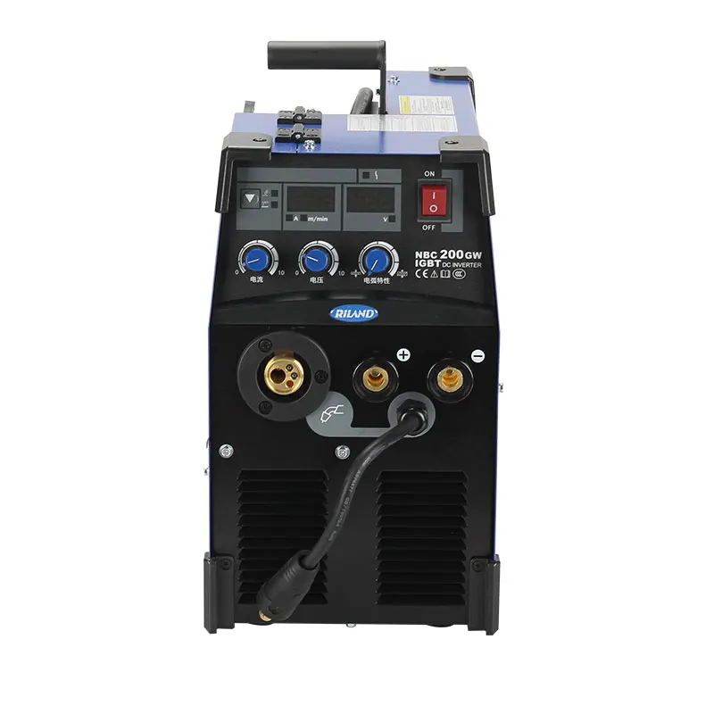 RILAND MIG welding machine nbc-200GW inverter single tube IGBT integrated carbon dioxide gas shielded welding machine 220V
