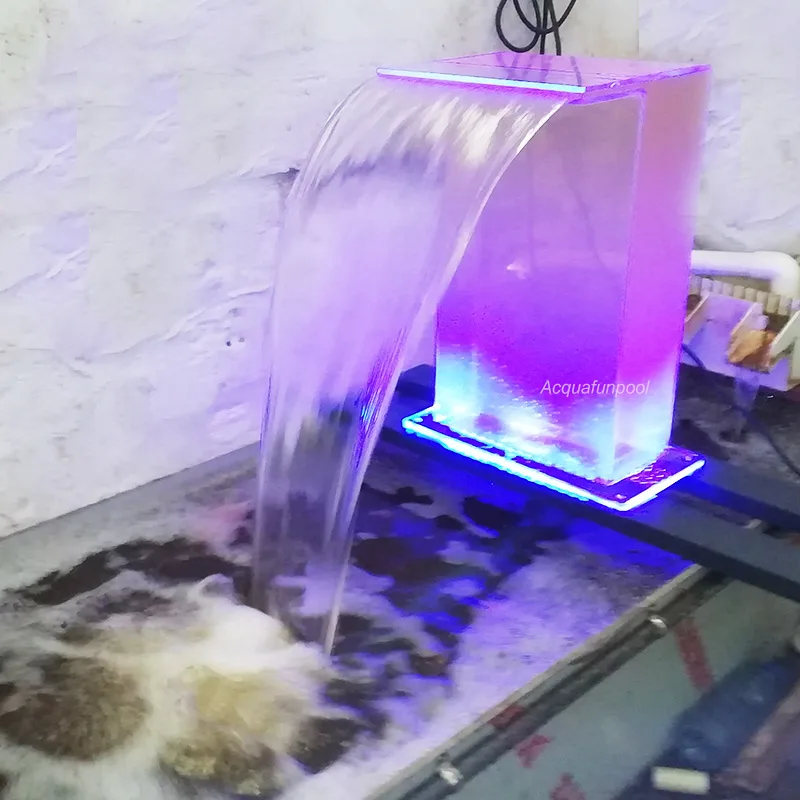 Cascadas artificiales garden fountain decoration decorative waterfall led fiberglass outdoor waterfalls