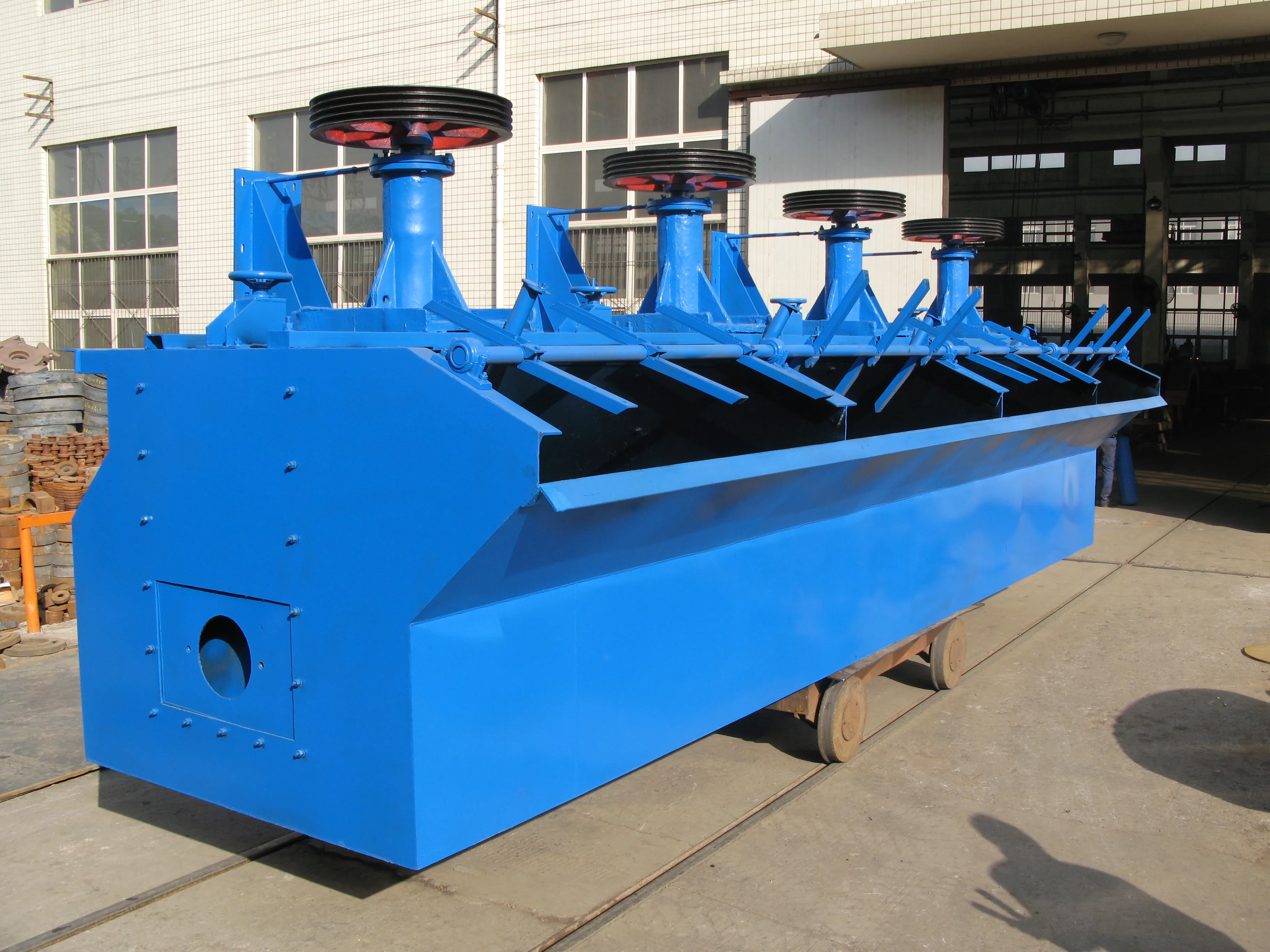 ore benefication equipment froth flotation machine