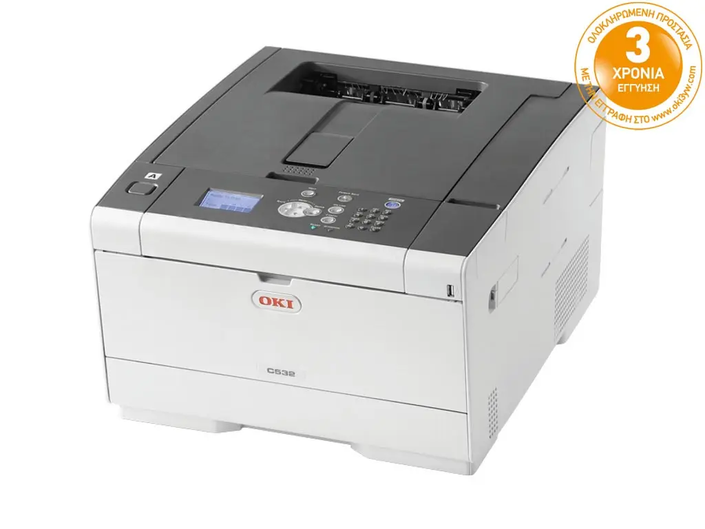 OKI C532DN commercial A4 color laser printer best factory office printer with LED and Toner