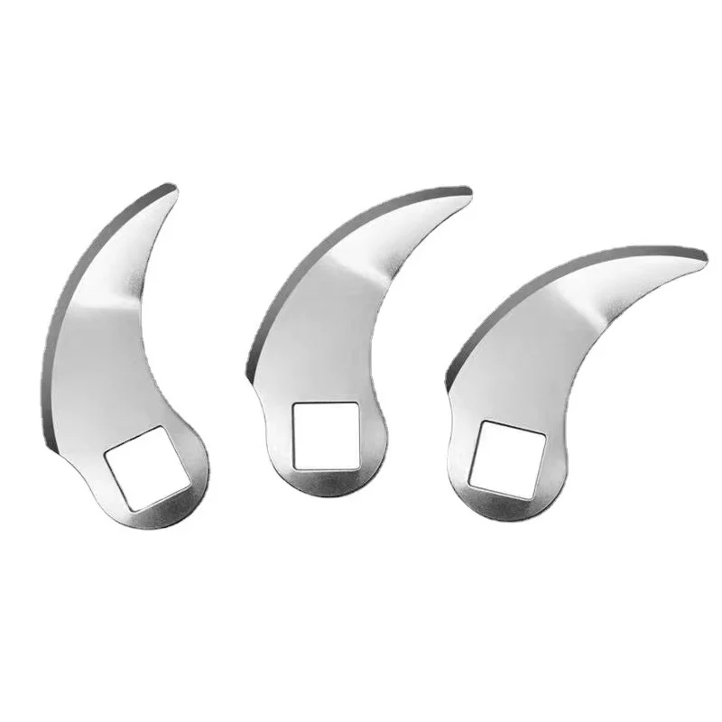 Kitchen Chili Fruit Meat Garlic Chopper Blade Grinder Masher Onion Stainless Steel Blade