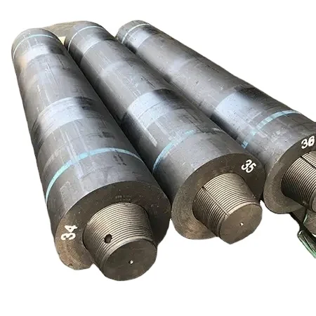 Electric Arc Furnace and Ladle Furnace Steel Iron Metal Melting Hot Sale Graphite Electrode Price Max Black Coke Block Power TPI