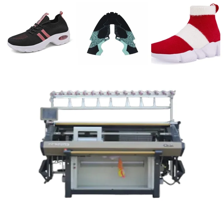 used 3D Flyknit Shoe Upper Knitting Machine