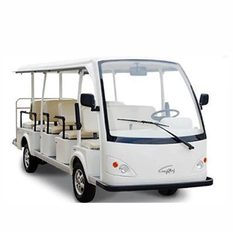 Steering flexible 8 passengers electric tourist car tourist coach