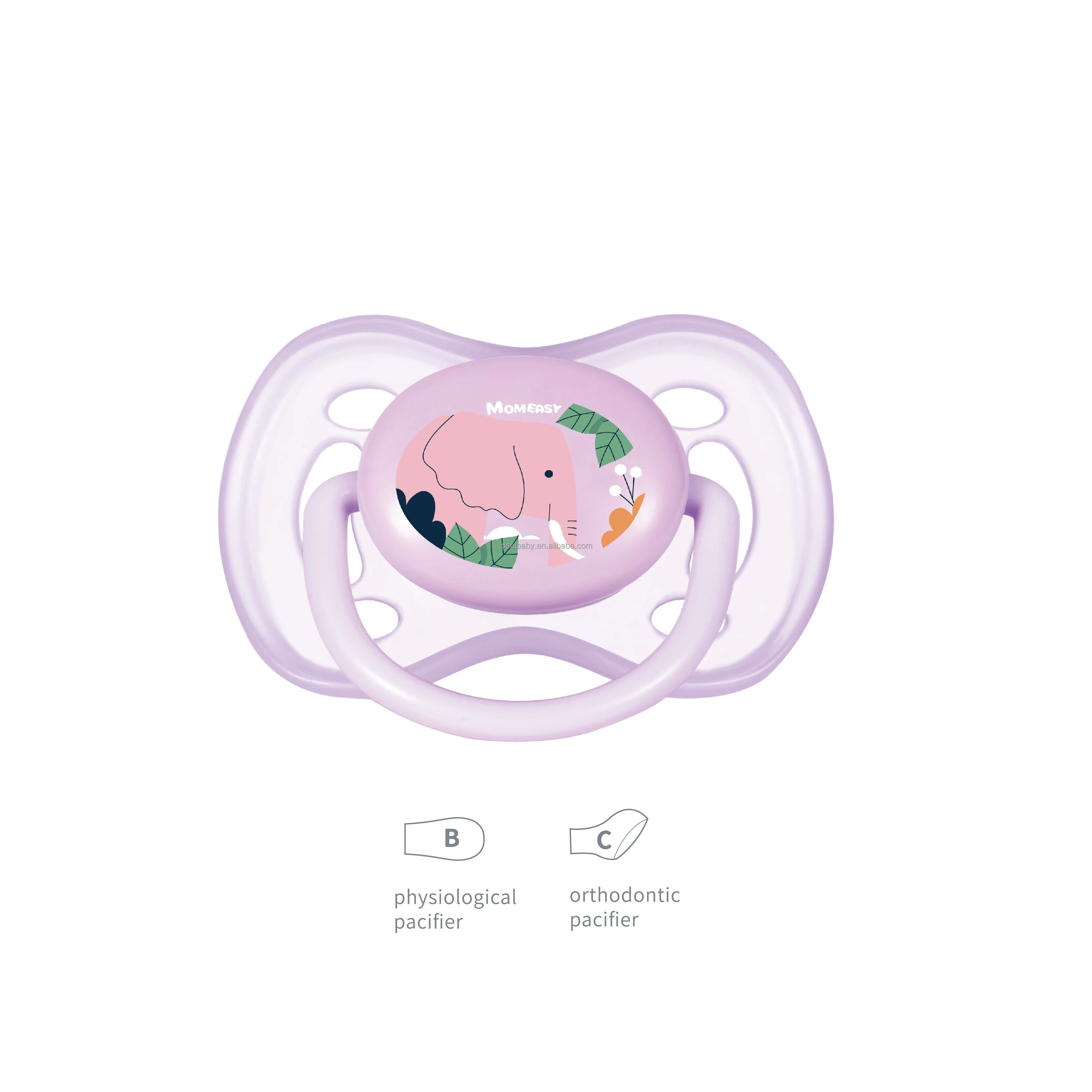 BPA Free Baby Pacifier Silicone Baby Soother