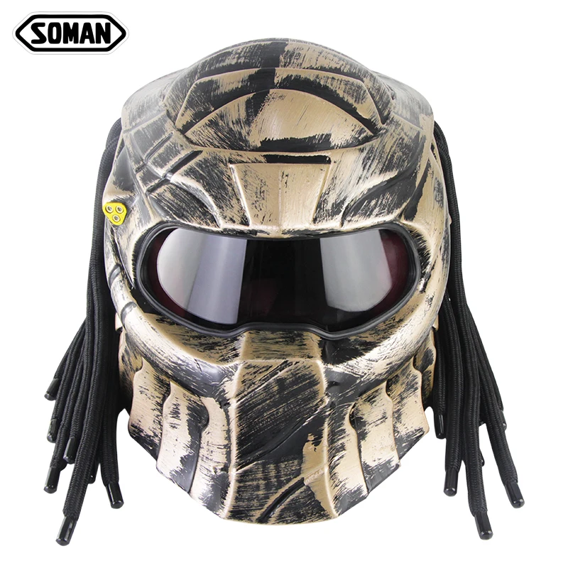 From china casco rgb luces para marca de motocicleta intercomunicadores predador moto cascos