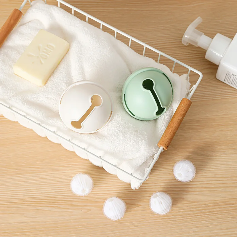 Household Anti-Tangle Anti-Tangle Decontamination Cleaning Ball Laundry Machine Washing Ball Bell Adsorbed Hairballs Discs