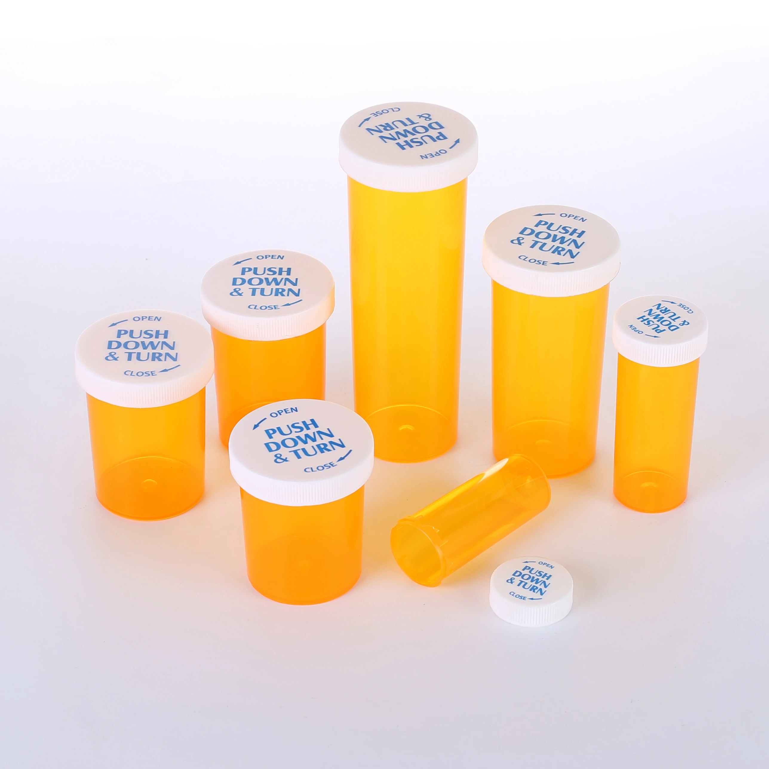 Водонепроницаемый пластиковый Роботизированный флакон 240 мл для таблетки Rx аптеки