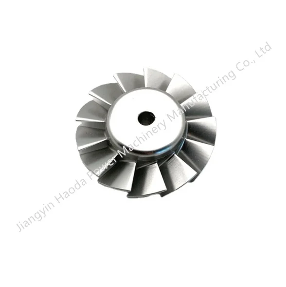 Non standard customized manufacturer of gasoline engine mounted propeller impeller for automotive turbocharger impeller