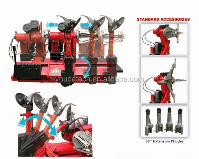 Truck tyre changer machine, Large auto tire changer for trucks