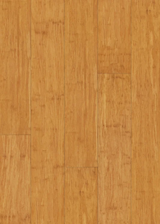 Champagne strand woven bamboo flooring comfortable insect-resistant Convenient installation