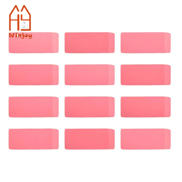 Custom Neon Bevel Eraser Latex Free Large Size Block Erasers for Art Drawing School Office Kids Teachers