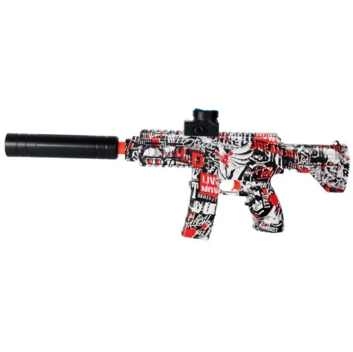 Electric M416 Gel Splatter Blaster Pistol Toy Gun 7-8 mm Bullet Gel Splat Blaster M416 Toy Gun