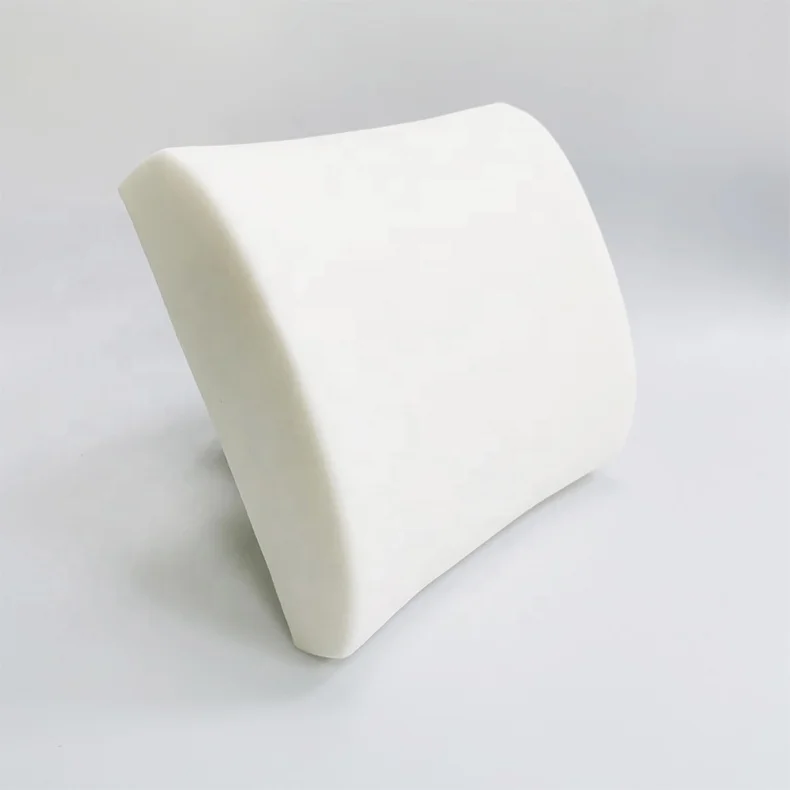 Lumbar Support Pillow Memory Foam Lumbar Cushion Relieve Back Pain Washable Perfect Back Pillow for Chairs