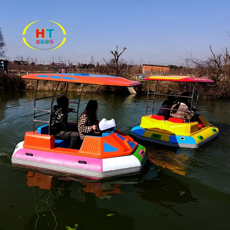 Park Water Bumper Boat Laser Boat Children Adult Inflatable Electric Bumper Boat
