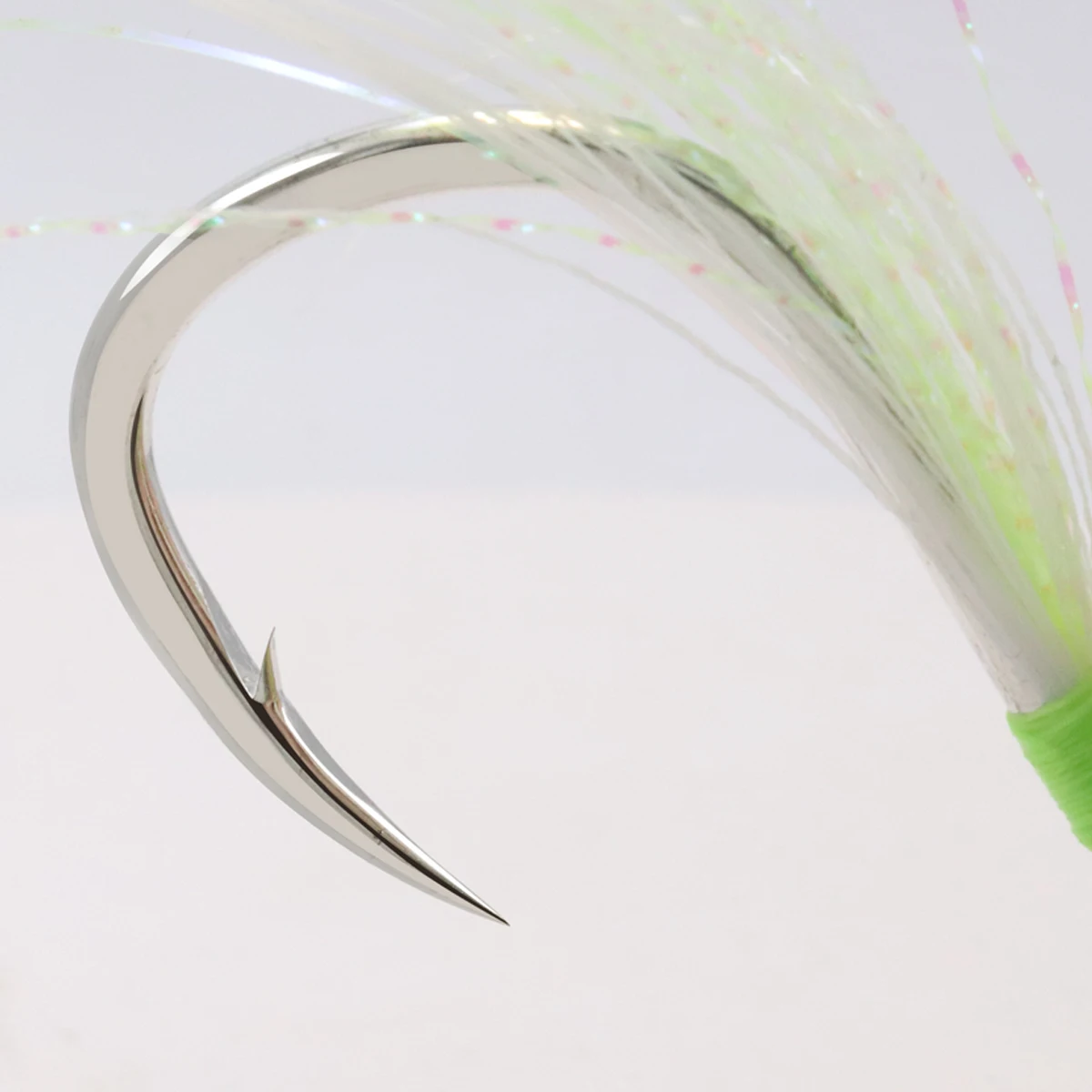 1/0~5/0 49 strand steel wire lead fish with luminous bright used for sea wolf anti bite line slow double hook bkk assist hook