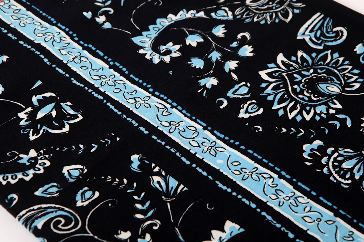 
ecologically jeans blouses shirts silk weaving textile crepe viscose fabric 