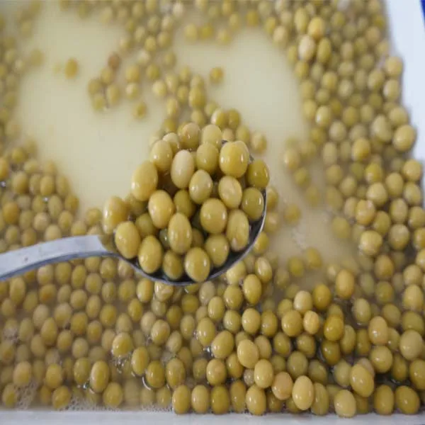 Cooking canned green peas 425g