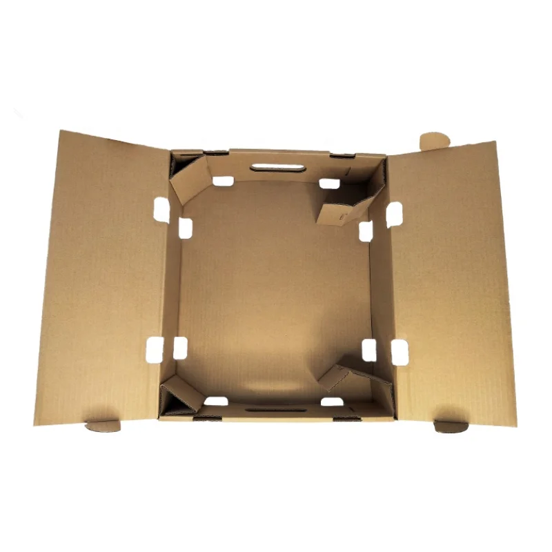 Custom Avocado Packaging Paper Box Fresh Fruit Snack Nut Pack Corrugated Cardboard Carton Box Farm Jumbo Brown Gift Fruit Box