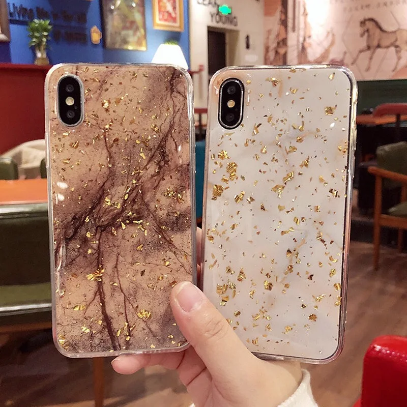  Блестящий блестящий чехол для телефона из ТПУ iphone Аксессуары мобильных