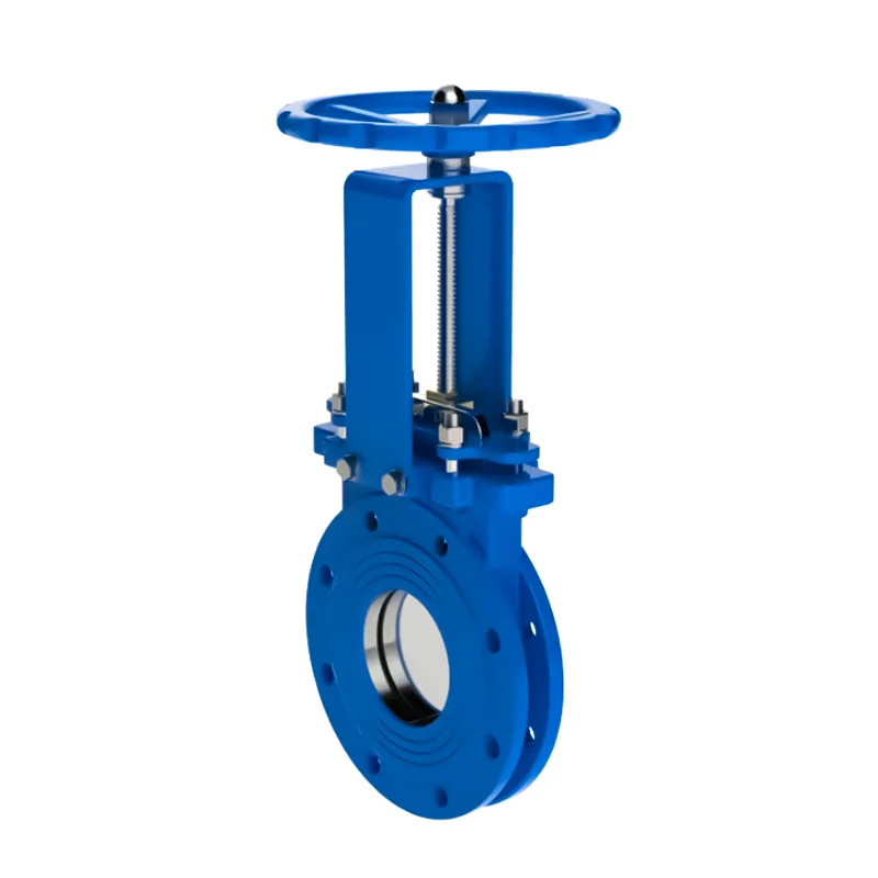 Manual Stainless Steel Knife Gate Valve Grade 150 Manual Plug Valve 304 Lug Type Slurry Valve
