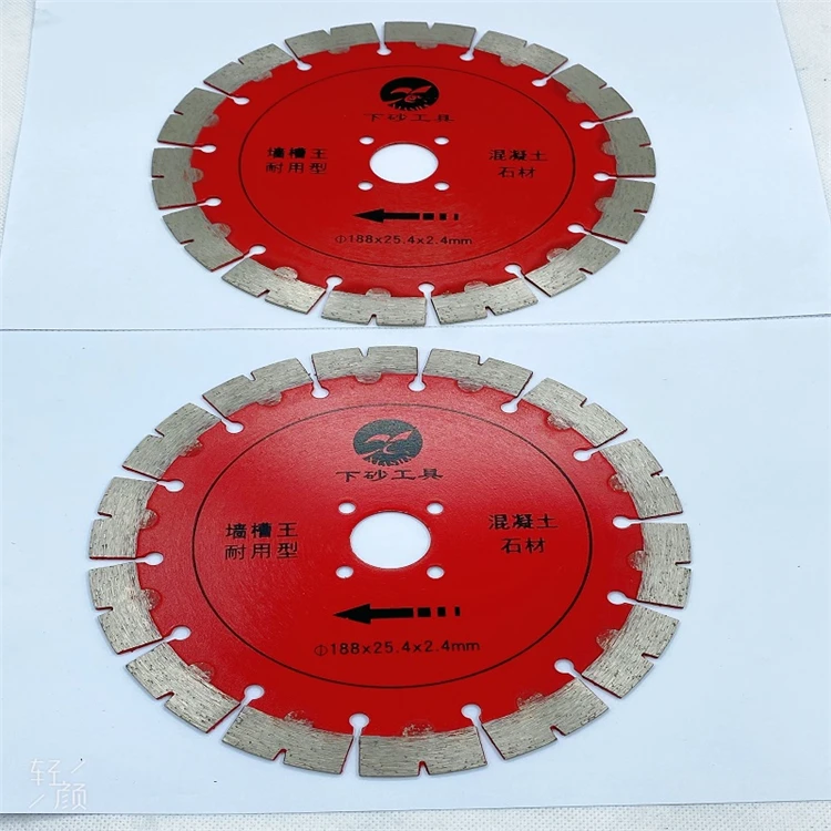 2021 Factory Wholesale Big Red Durable Diamond Saw Blade Cutting Disc Discount Price