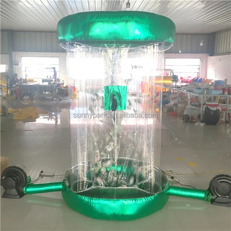 Advertising Inflatable Money Grab Cash Booth Machine money grabbing machine  inflatable cash machine For Promotion
