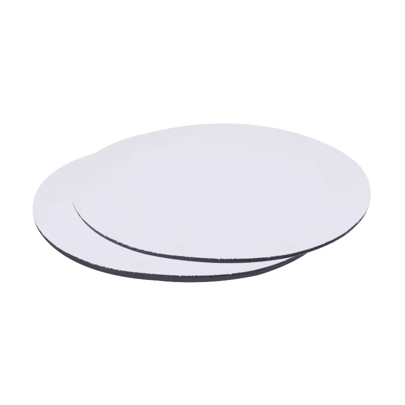Custom round mouse pad for sublimation printing logo