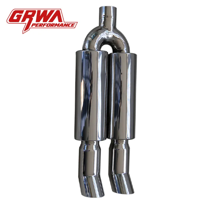 Factory Directly GRWA SS201 Corrugated Exhaust Pipe Muffler For Bmw E60