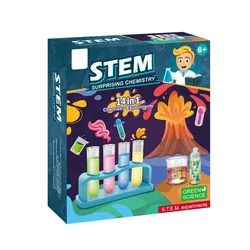 Chenghai Manufacturer 14 in 1 DIY Stem Educational Science Chemistry Lab Kits for Kids Educational Toys