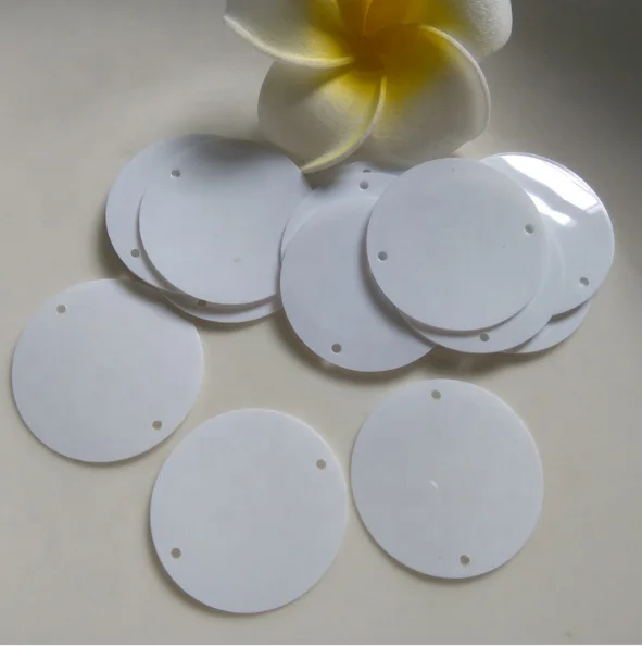 
50mm flat round sequins loose sequins 