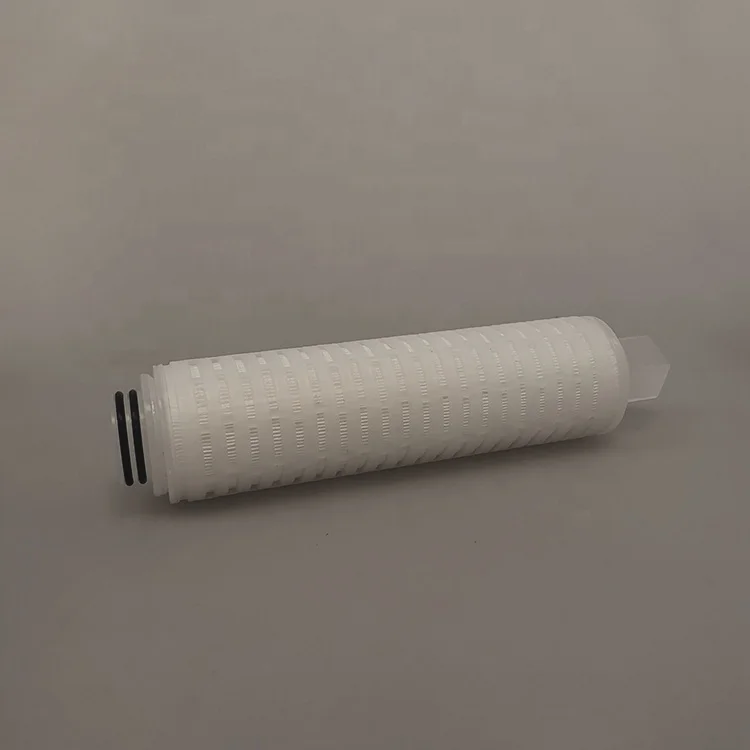 Gas filtration 10inch 0.45um hydrophobic PTFE membrane filter cartridge filter