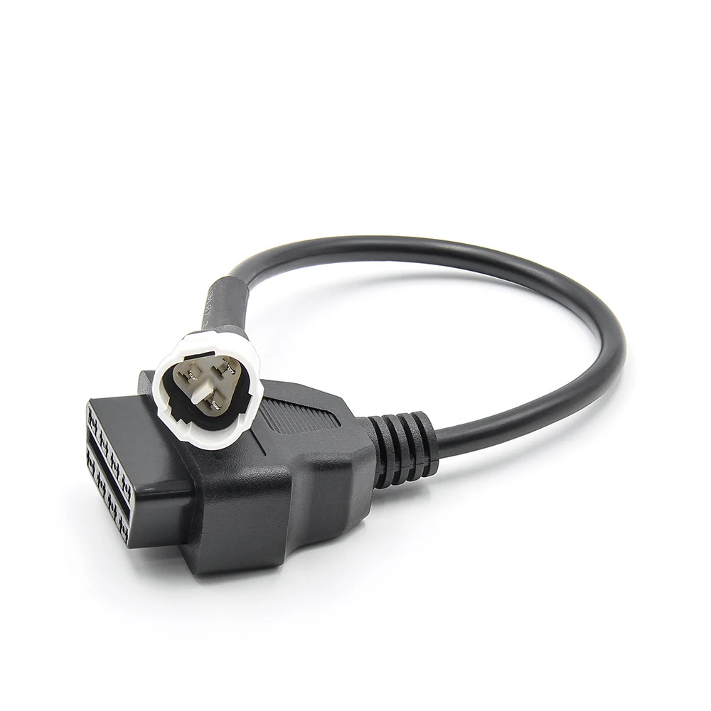 Universal Motorcycle OBD OBD2 Female To 3 4 6 Pin 6Pin Male Connector Y Splitter Diagnostic Wire Cable For Yamaha Honda