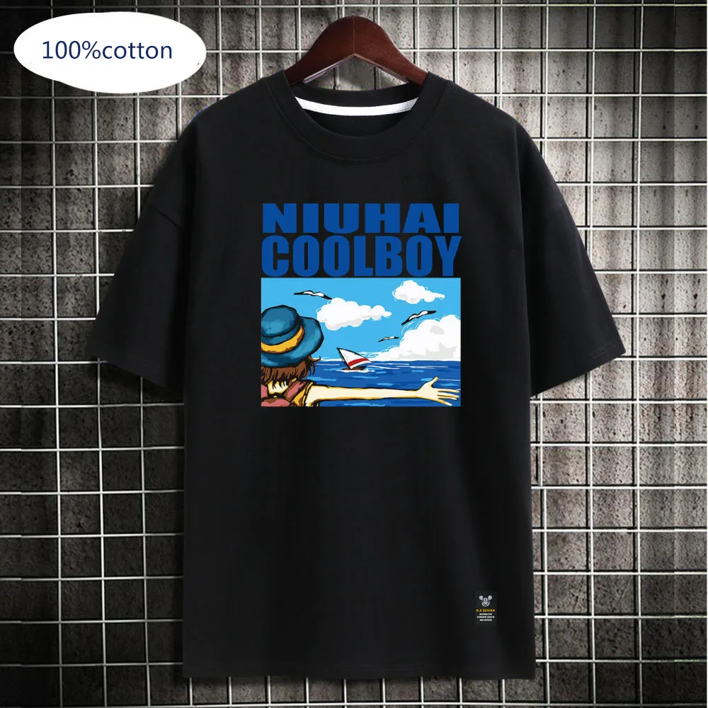 High Quantity 100%cotton customize logo Hip hop Kids wear Clothing Children Casual printing teenage boys t-shirts