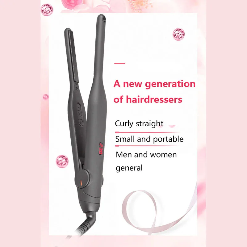 2024 top selling hair straightening irons ptc heater twist hair straightener 2 in 1 hair straightener and curler