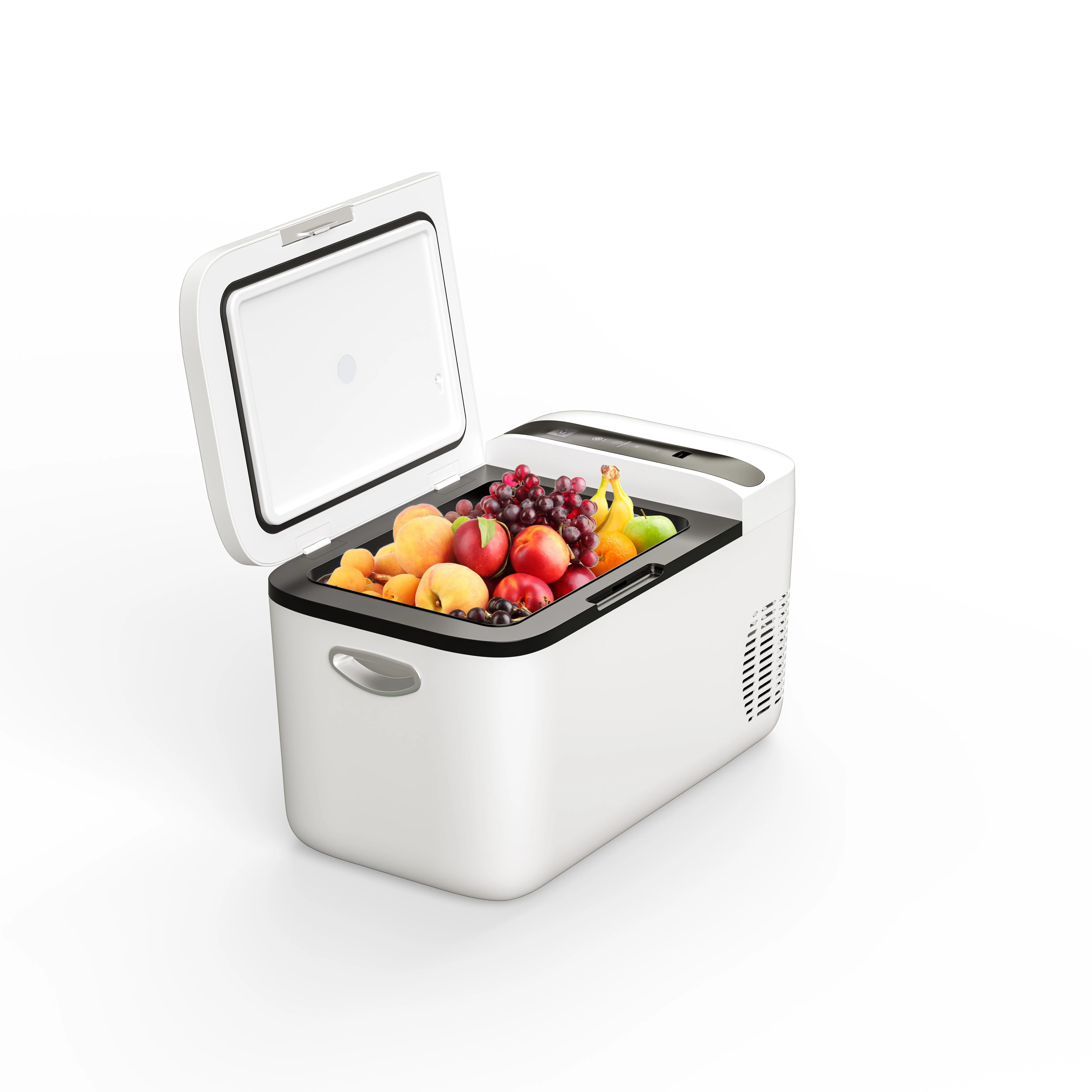 Factory Price 22L Portable Mini Fridge AC DC Compressor Freezer Electronic Cooler Camping Refrigerator Car Fridge