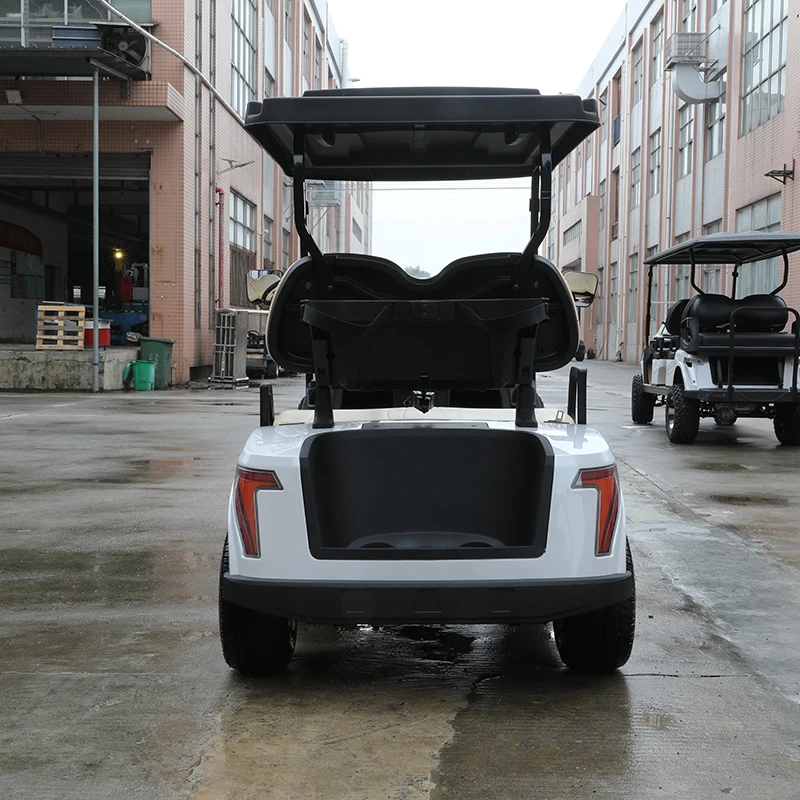 E918-2+2 AC Motor 4KW JH-48M380 AC 350A High Quality Off-road Club 48V 4 6 Seater Buggy Price Cheap Electric Golf hunting cart