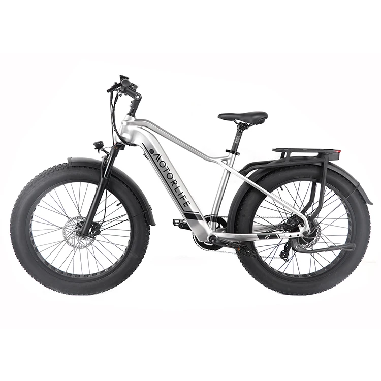 2022 China Factory 48V 500W Rear Hub Motor Electric Bicycle Snow Dirt Mountain Fat Tire Electric Bike