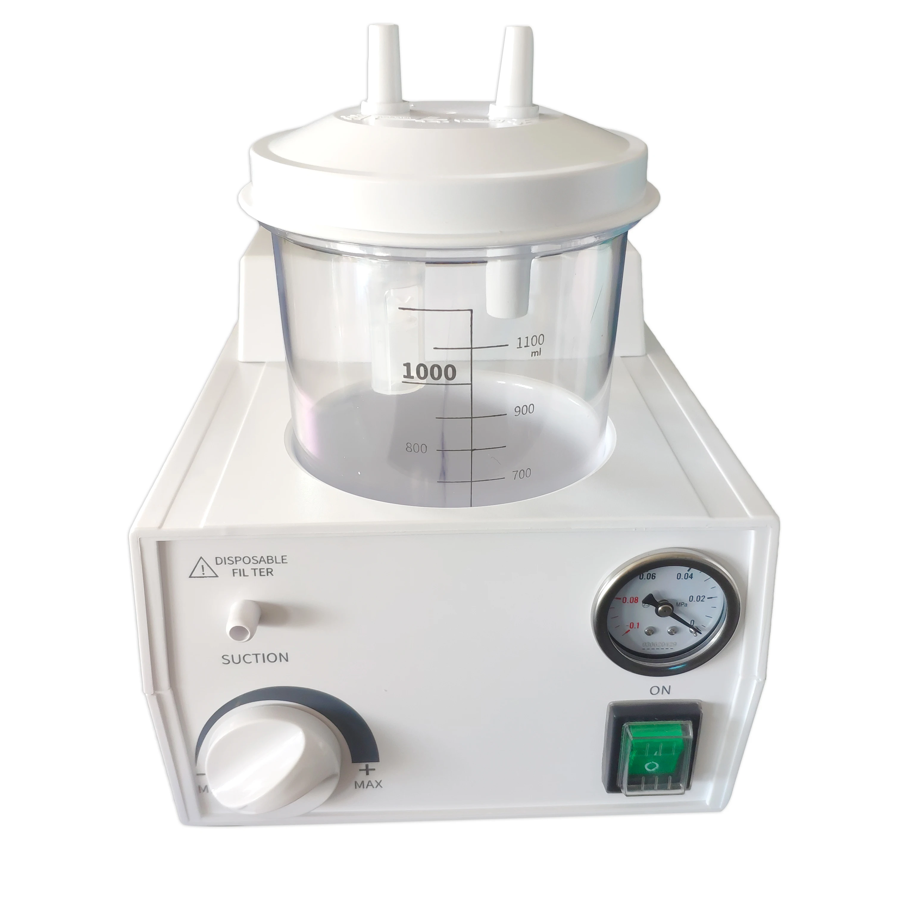 Medical Electric Hospital Surgical Sputum Aspirator Oil-Free Portable Phlegm Suction Machine With Negative Pressure Pump