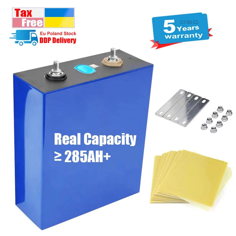 QSO Sergey Ukraine Poland Eu Stock Lifepo4 280Ah Lf280K 32V Lithium Ion Cell Europe Warehouse For 48V Home Energy Storage System
